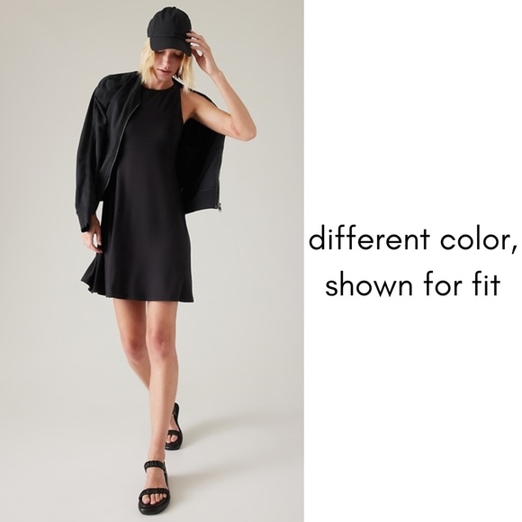 NEW Athleta Santorini Thera Printed Dress Medium - Picture 9 of 17